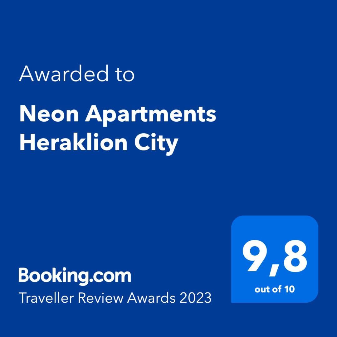 Neon Apartment, Modern, High Quality, Central Apt, Heraklion City Екстериор снимка