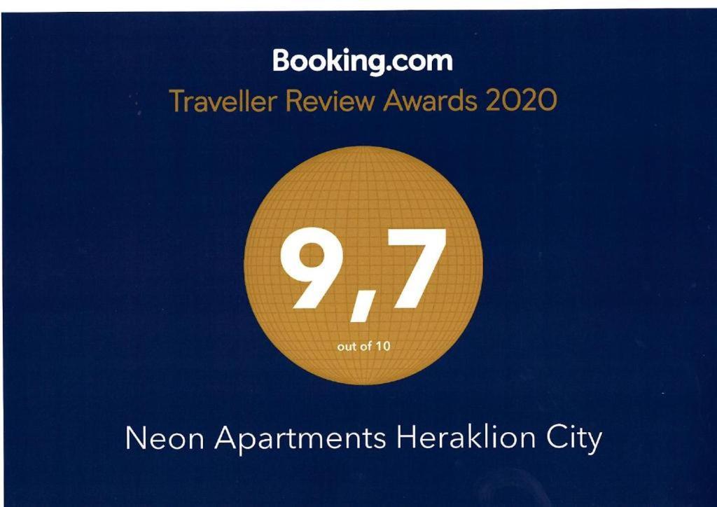 Neon Apartment, Modern, High Quality, Central Apt, Heraklion City Екстериор снимка